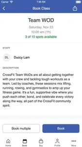 CrossFit Cavaliers screenshot 2