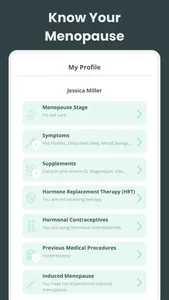 Menopause Tracker Health Guide screenshot 2