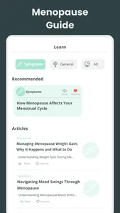 Menopause Tracker Health Guide screenshot 5