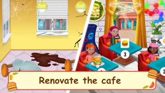 Burger Cafe – Cooking Games screenshot 1