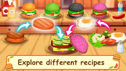 Burger Cafe – Cooking Games screenshot 4