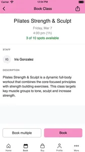 Pilates Glow Studio screenshot 2