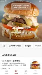 Buns Burgers To Go screenshot 1