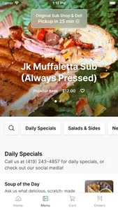 The Original Sub Shop & Deli screenshot 1