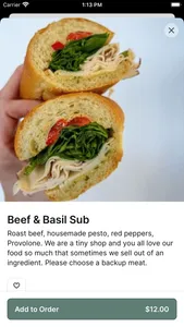 The Original Sub Shop & Deli screenshot 2