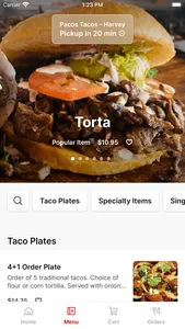 Paco's Tacos To Go screenshot 1