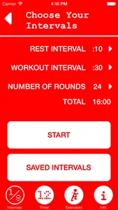 12 Minute Athlete HIIT Timer screenshot 1