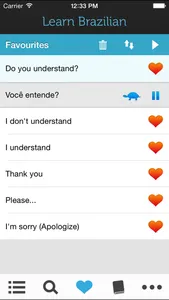 Learn Brazilian Portuguese - screenshot 2