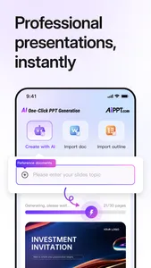 AiPPT- AI Presentation Maker screenshot 1