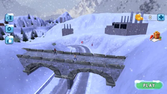 Winter Snow Pickup Truck New screenshot 1