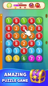 Connect Number - Bubble Game screenshot 0