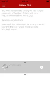 BIG AM 820 LISTEN NOW! screenshot 2