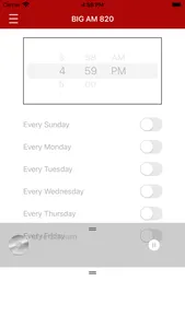 BIG AM 820 LISTEN NOW! screenshot 3