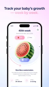 BabyBloom Pregnancy Tracker screenshot 3