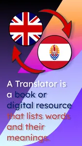 English Tahitian Translator screenshot 0