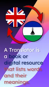 English Sesotho Translator screenshot 0