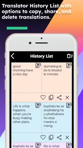 English Sesotho Translator screenshot 6