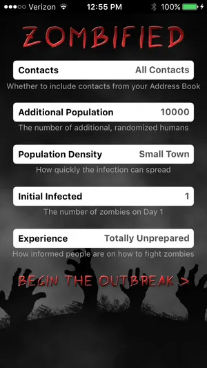 Zombified - The Text Adventure Game of the Zombie Plague Apocalypse! screenshot 0