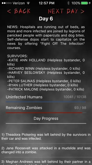 Zombified - The Text Adventure Game of the Zombie Plague Apocalypse! screenshot 1