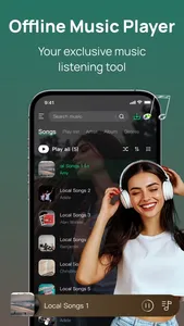 Offline Music Player ‣Play MP3 screenshot 0