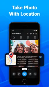 GPS Camera: Stamp Photo Map screenshot 1
