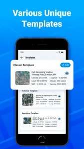 GPS Camera: Stamp Photo Map screenshot 2