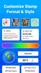 GPS Camera: Stamp Photo Map screenshot 3