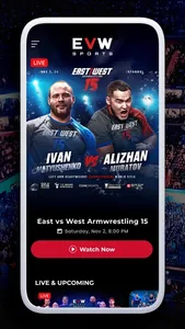 EVW SPORTS screenshot 2