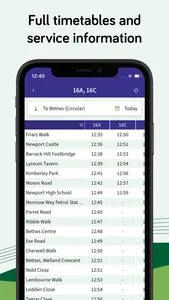 Newport Bus screenshot 4