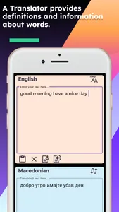 English Macedonian Translator screenshot 2