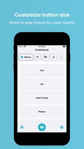 SimpleSpeak AAC screenshot 3