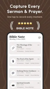 Bible Note Taker & Recorder screenshot 0