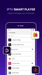 IPTV - IPTV Smart Player screenshot 0