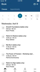 Go Pilates screenshot 1