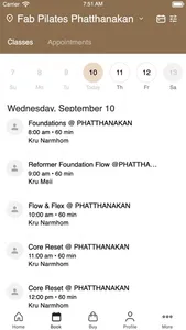 FAB Pilates screenshot 1