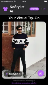 NoStylist Ai: Virtual Try-On screenshot 1