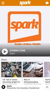 Spark FM, Sunderland screenshot 0