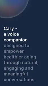 Cary Ally – Voice Companion AI screenshot 0