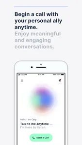 Cary Ally – Voice Companion AI screenshot 1