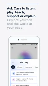 Cary Ally – Voice Companion AI screenshot 4