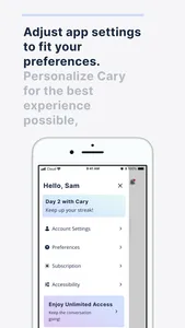 Cary Ally – Voice Companion AI screenshot 5