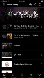 Mundo de Fe Mckinney screenshot 0