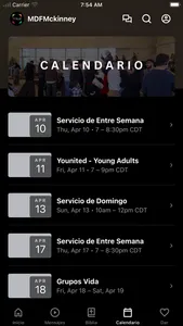 Mundo de Fe Mckinney screenshot 2