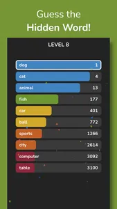 Secret Word - Contexto Guess screenshot 0
