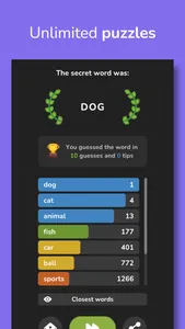 Secret Word - Contexto Guess screenshot 1