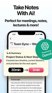 AI QuickNote: Smart Note Taker screenshot 1