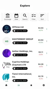 IPO Tracker screenshot 1