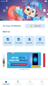Chợ eSIM screenshot 0