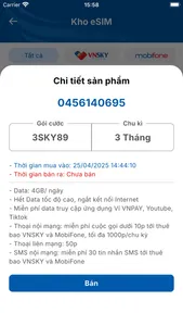 Chợ eSIM screenshot 5