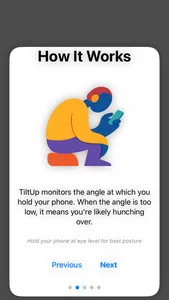 TiltUp: Posture Tracker screenshot 2